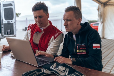 Maciej Marcinkiewicz i Adam Zentner wystartują razem z wyścigu